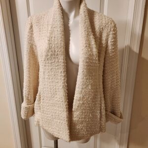 Etcetera size 4 cream coat